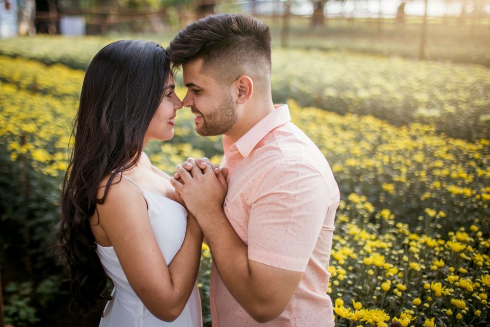 Pré Wedding Thiago e Andressa Campos de Flores Holambra-SP